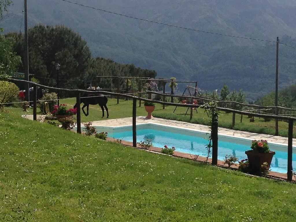 カントリーハウス Agriturismo Il Tiglio Coreglia Antelminelli イタリア